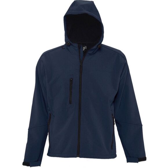 SOLS Mens Replay  Soft Shell Zip up Jacket (Windproof And Water Resistant) / Fre - Picture 1 of 5
